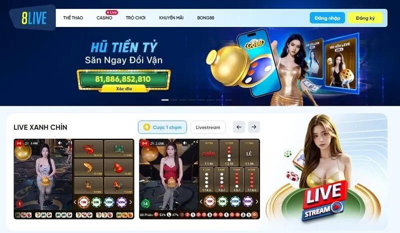 Nhà cái 8live