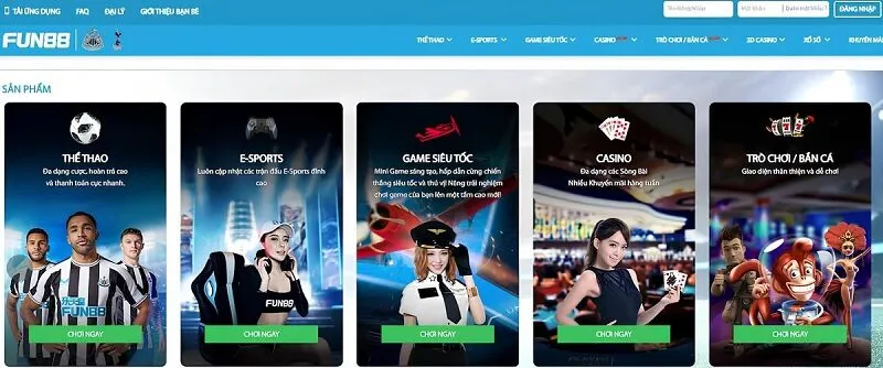 Sản phẩm nổi bật tại nhà cái Sản phẩm nổi bật tại nhà cái